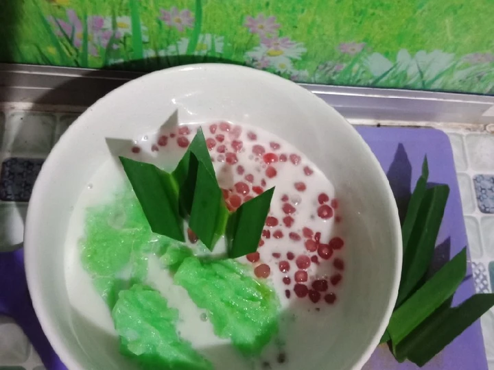 Cara Mudah Membuat Resep Bubur mutiara lumut hijau yang Lezat Anti Ribet, Menggugah Selera