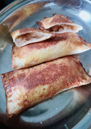 Foto resep Aplle pie yg simple dari roti tawar