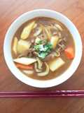 Udon noodles al curry giapponese