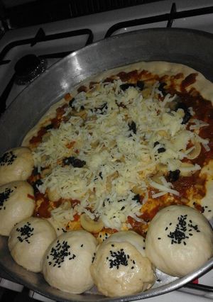صورة لوصفة يمي بيتزا 🍕