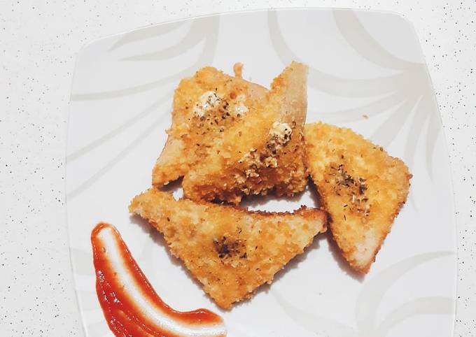 Cara Gampang Membuat Roti goreng tepung panir oregano yang Sempurna