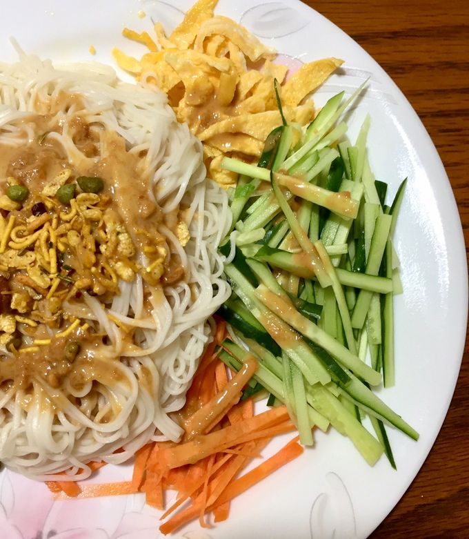 爽口花生醬涼麵 🥜 的食譜成品照片