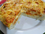 Tarta de arroz y verduras, sin harina ni gluten