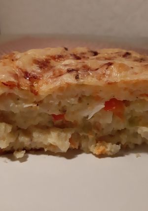 Zöldséges rakott káposzta recept fotója
