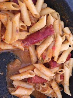 Una foto de Macarrones con chistorra