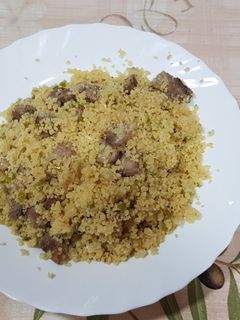 Una foto de Cuscús de costillejas