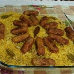 A picture of Reshmi Kabab Biryani🍲😋.