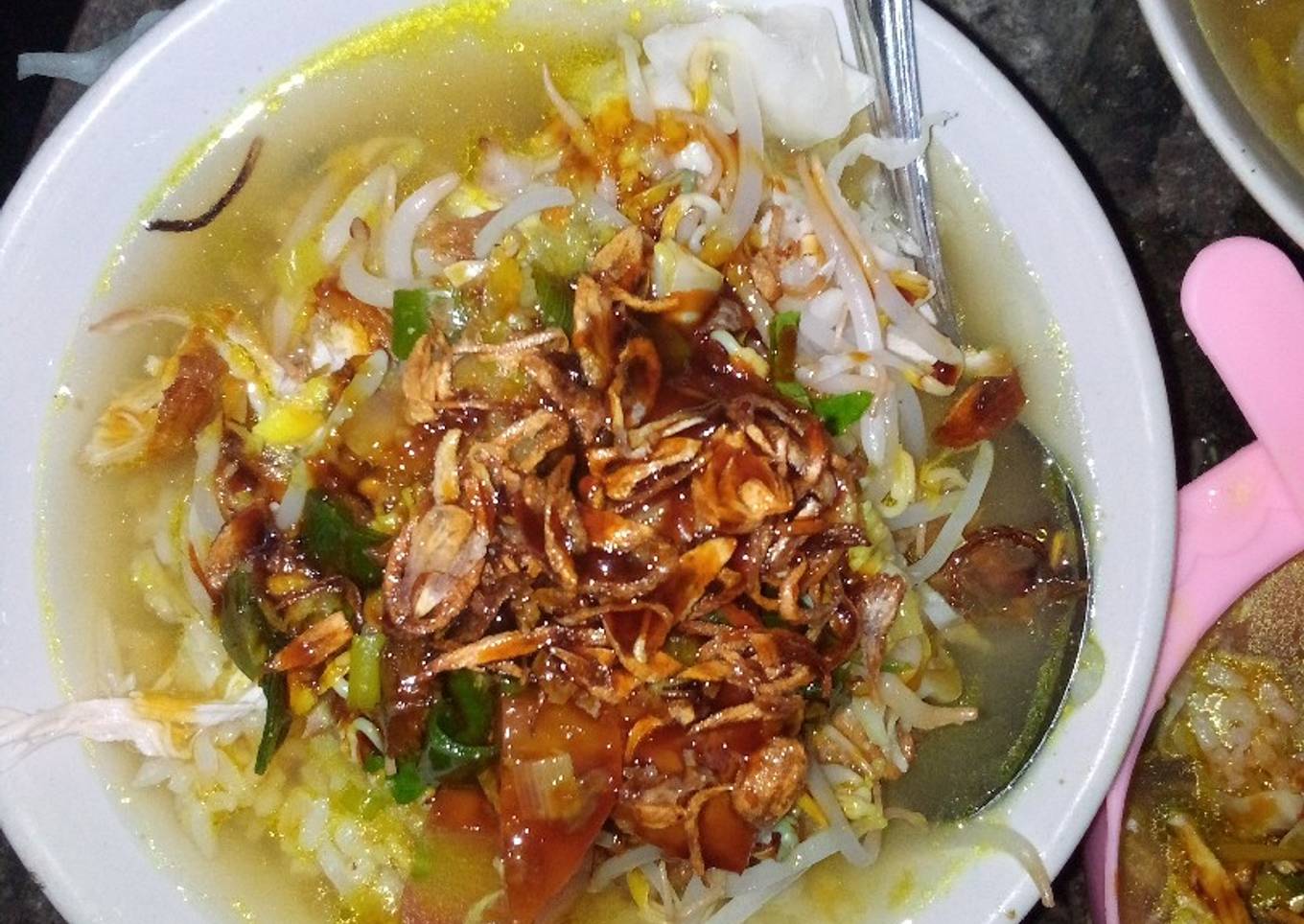 Soto ayam bening