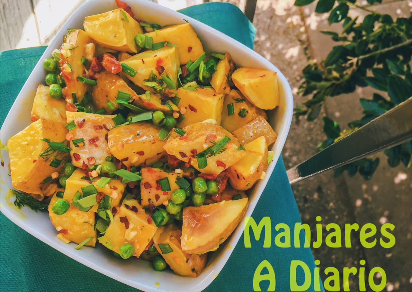 Ensalada de papas con estragón