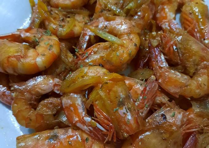 Udang Goreng Saus Mentega