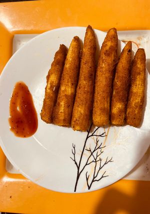 A picture of Crispy baby corn evening tea time snacks (veg starter).