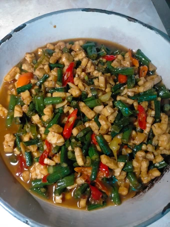 Langkah Mudah untuk Menyiapkan Resep Tumis kacang panjang dan tempe yang  Bikin Ketagihan Anti Ribet, Lezat Sekali
