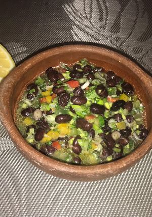 Una foto de Ceviche de poroto negro