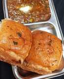 Street style pav bhaji