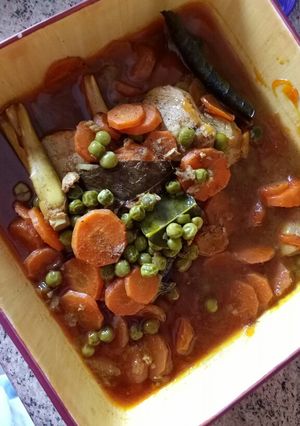 A picture of Chicken and Veg Javanese Curry.