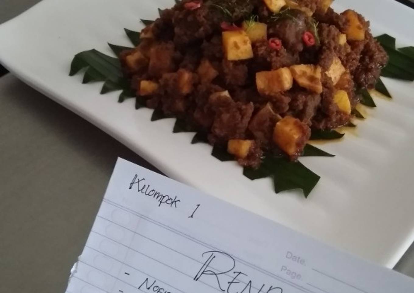 Rendang ubi