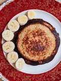 Hotcakes saludables de banana y avena 🥞 sin balanza, sin harina, sin azúcar añadido ni edulcorante