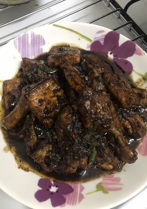 Foto resep Rawon ayam modifikasi simpel kekinian