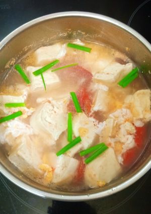 Hình của món Canh áng mây hồng.