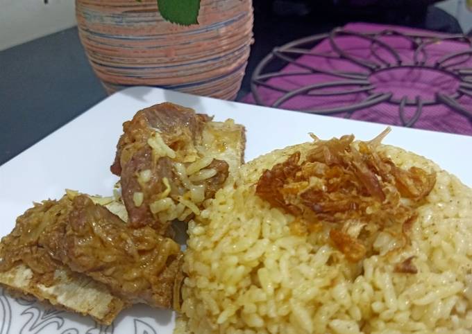 Cara Bikin Nasi iga kebuli Yang Mudah