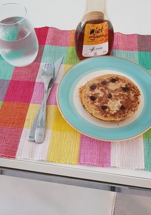 Una foto de Pancakes de avena