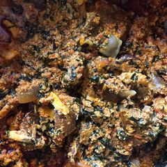 A picture of Egusi Soup.