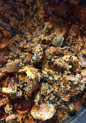 A picture of Egusi Soup.
