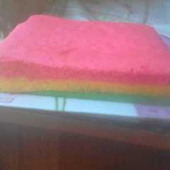 A picture of Steam Traffic Light Cake.