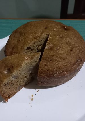Una foto de Budín de Pera Integral🍐🥧