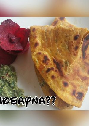 A picture of Whosayna’s Kadak Methi Paratha.
