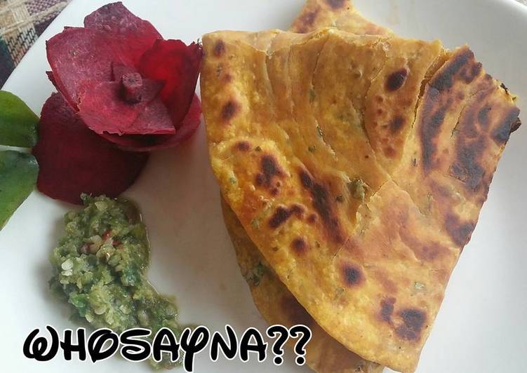 Whosayna’s Kadak Methi Paratha