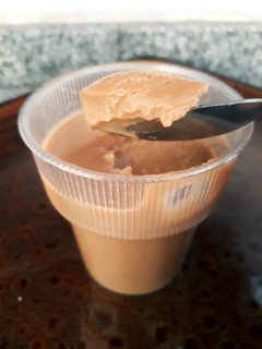 Una foto de Postrecito de dulce de leche tipo serenito