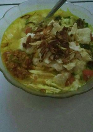 Foto resep Soto ayam kuah santan