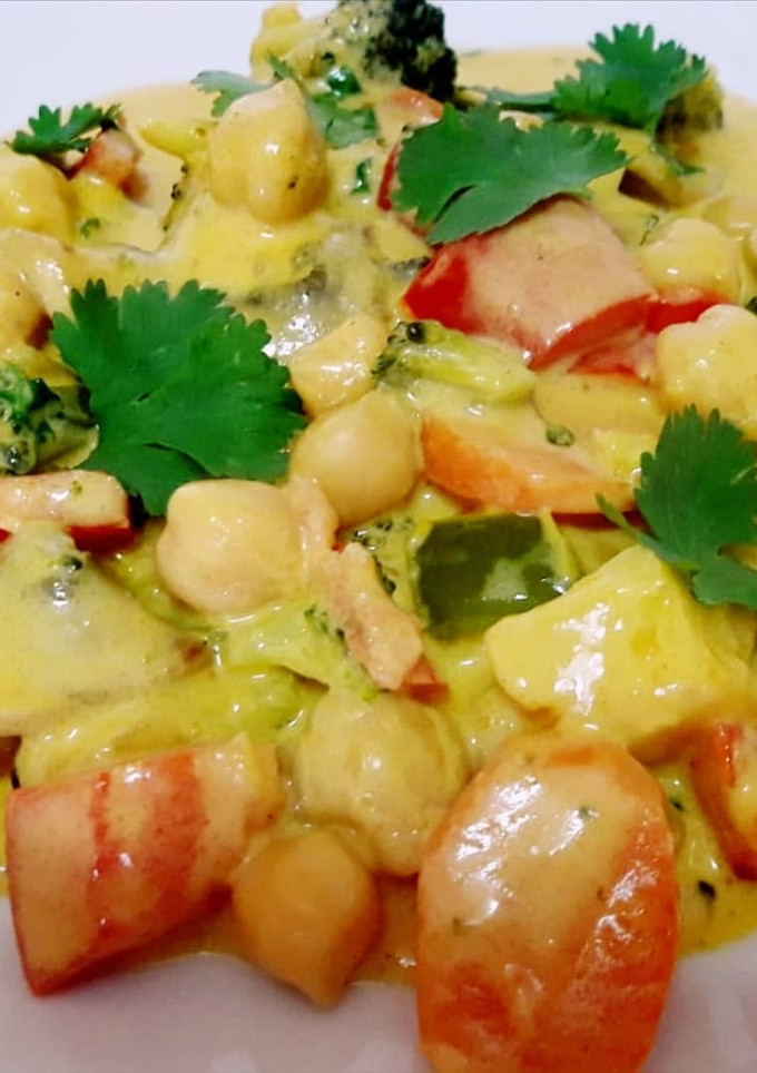 Una foto de Curry de verduras😋
