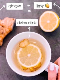 Hình của món Nước detox buổi sáng.