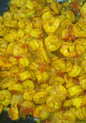 Foto resep Tumis Udang bumbu kuning Mentega