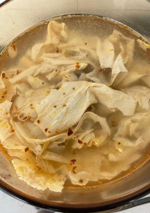Foto resep Sop ayam kembang tahu