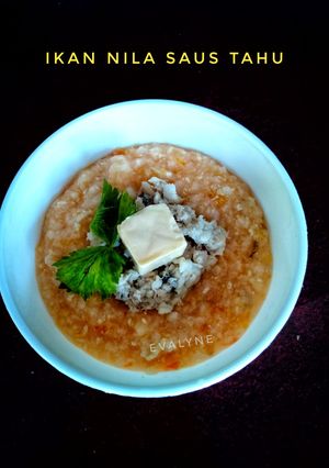 Foto resep Ikan nila saus tahu (Mpasi8+)