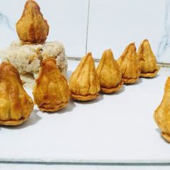 Wheat flour modak A picture of Wheat flour modak.
