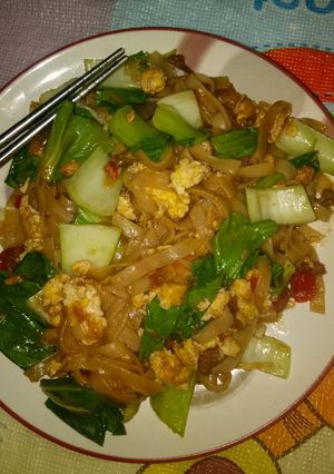 Foto resep Kwetiau goreng sapi lada hitam