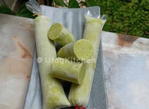 Foto resep 016. Es Lilin Alpukat rasa Es Potong tekstur Eskrim 🥑