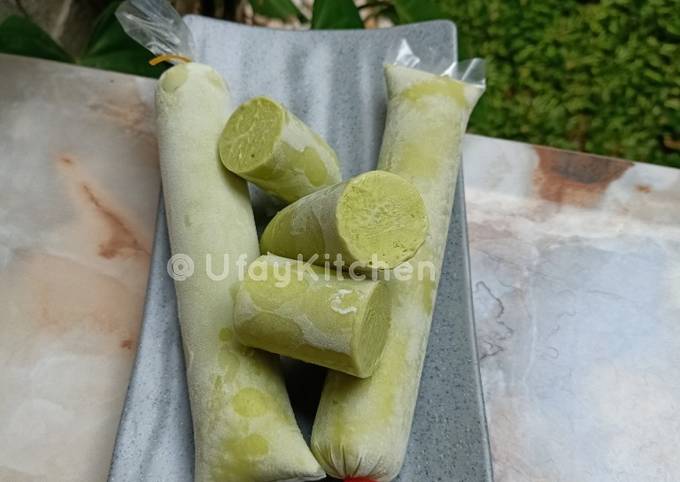 Resep 016 Es Lilin Alpukat Rasa Es Potong Tekstur Eskrim 🥑 Oleh Dian Niati Cookpad 3304