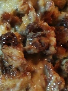 A picture of My Mom's Homemade Bread Pudding.