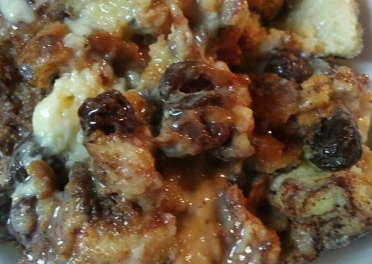 Steps to Prepare Perfect My Mom&#39;s Homemade Bread Pudding