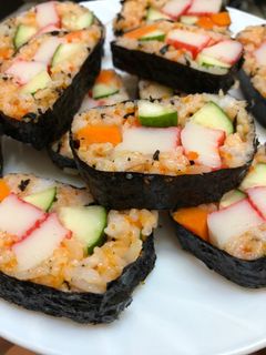 รูปของ คิมบับปูอัด (Kimbap)
