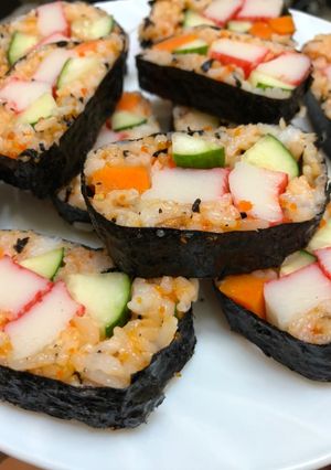 รูปของ คิมบับปูอัด (Kimbap)