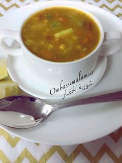 صورة لوصفة شوربة الخضار