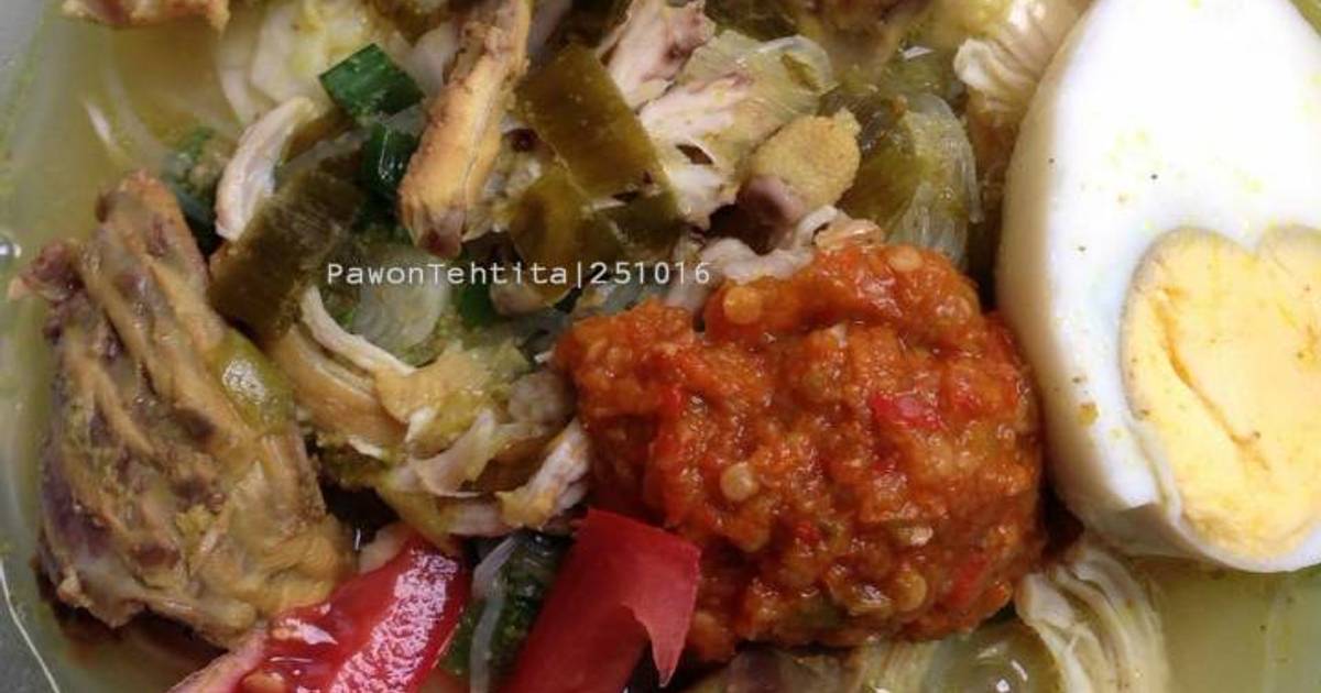 Resep Soto Ayam Surabaya Anti Gagal Oleh Tita Chairinisa Pawon Tehtita