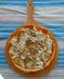 Pizza de Requeijão com Orégãos