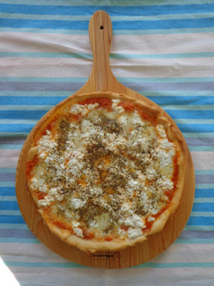 Foto de Pizza de Requeijão com Orégãos